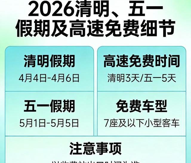 【今年清明节高速免费吗?/今年清明节高速免费吗几号开始】-第2张图片