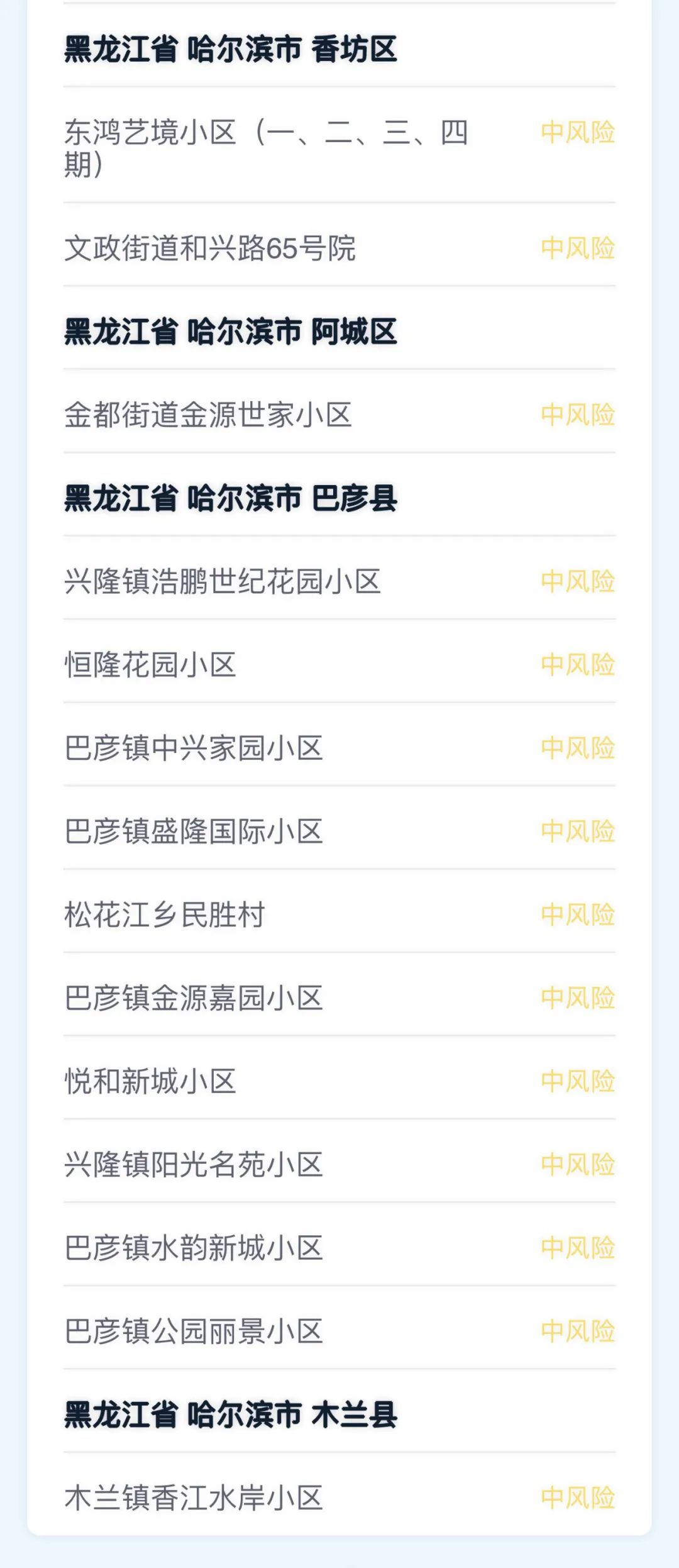 “黑龙江新增本土确诊15例” 黑龙江新增本土确诊15例活动轨迹？-第2张图片