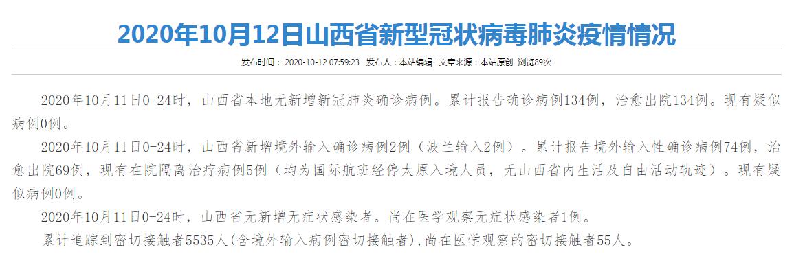 “山西新增4例本土确诊病例” 山西新增4例新型冠状病毒？-第3张图片