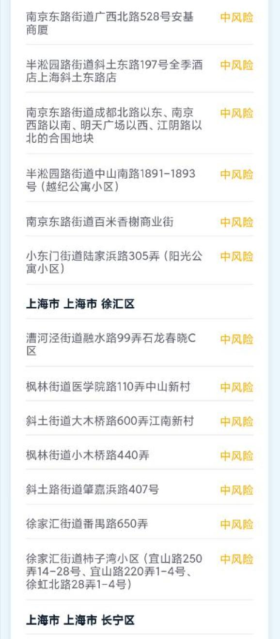 近来疫情中高风险地区有哪些〃近来疫情中高风险地区有哪些图片-第1张图片