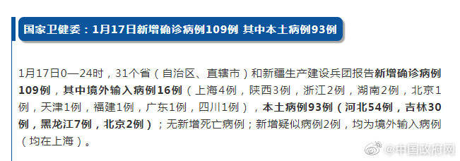 31省新增本土89例〃31省新增109例本土93例-第1张图片